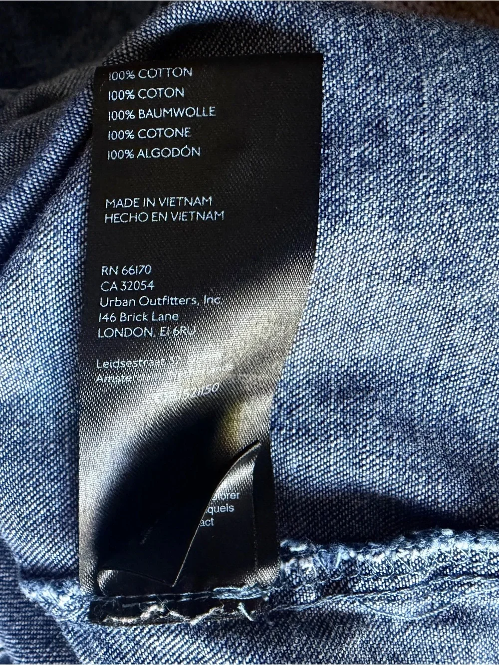 Pilcro Denim Button-Down Top by Anthropologie - Picture 4 of 6